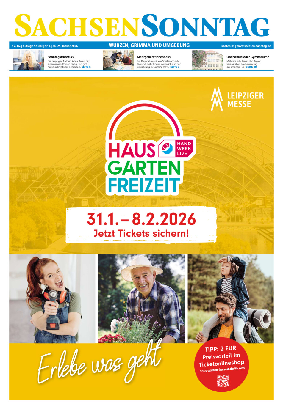 Sachsen-Sonntag Wurzen_Grimma vom Samstag, 24.01.2026