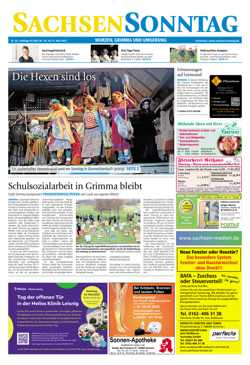 Sachsen-Sonntag Wurzen_Grimma vom Samstag, 10.05.2025