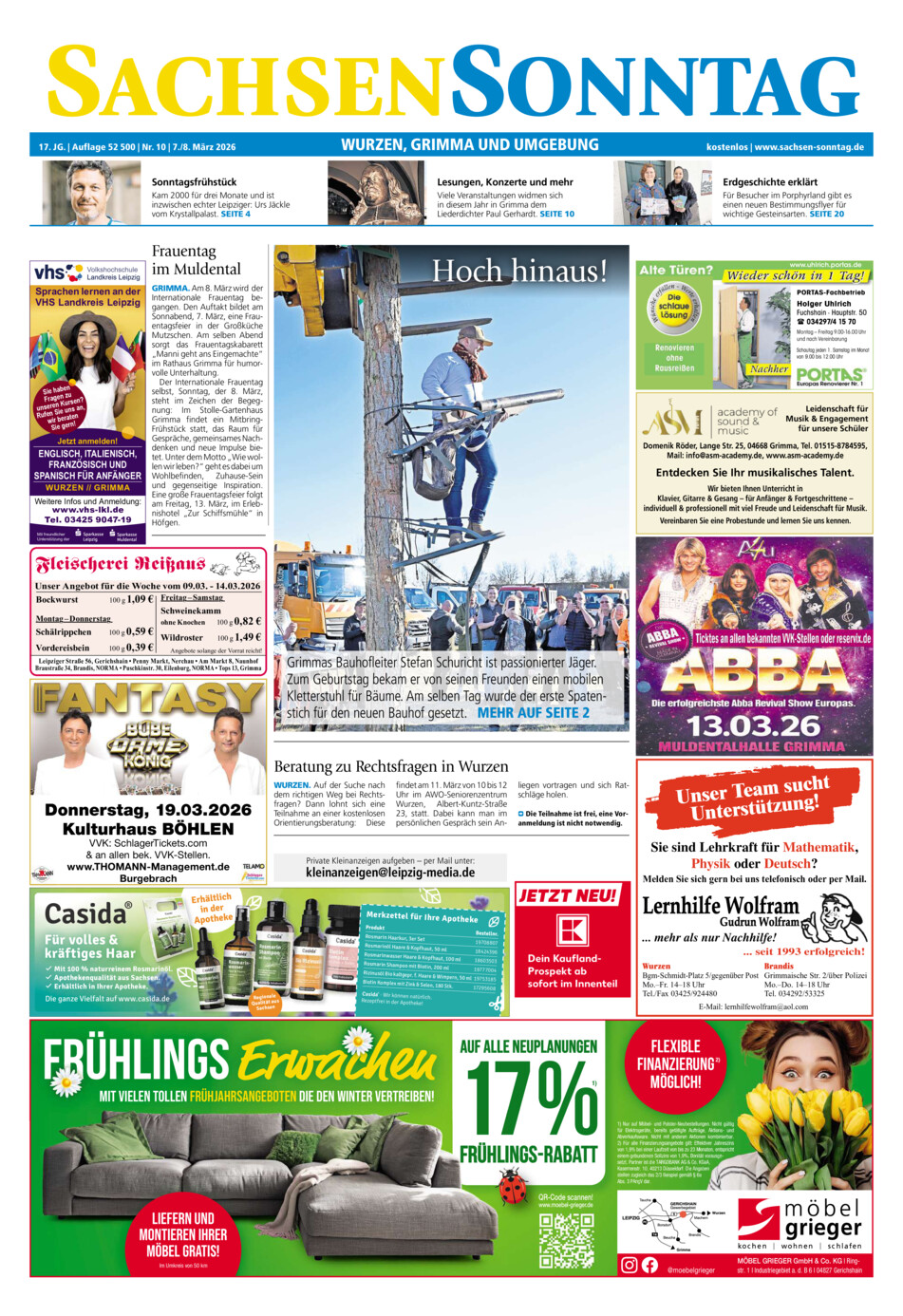 Sachsen-Sonntag Wurzen_Grimma vom Samstag, 07.03.2026