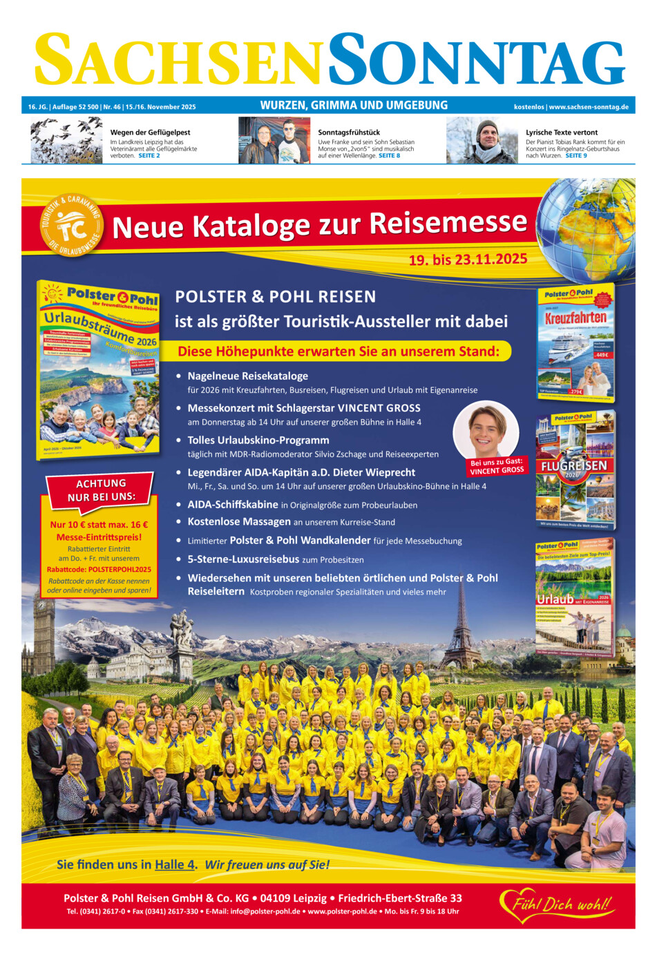 Sachsen-Sonntag Wurzen_Grimma vom Samstag, 15.11.2025