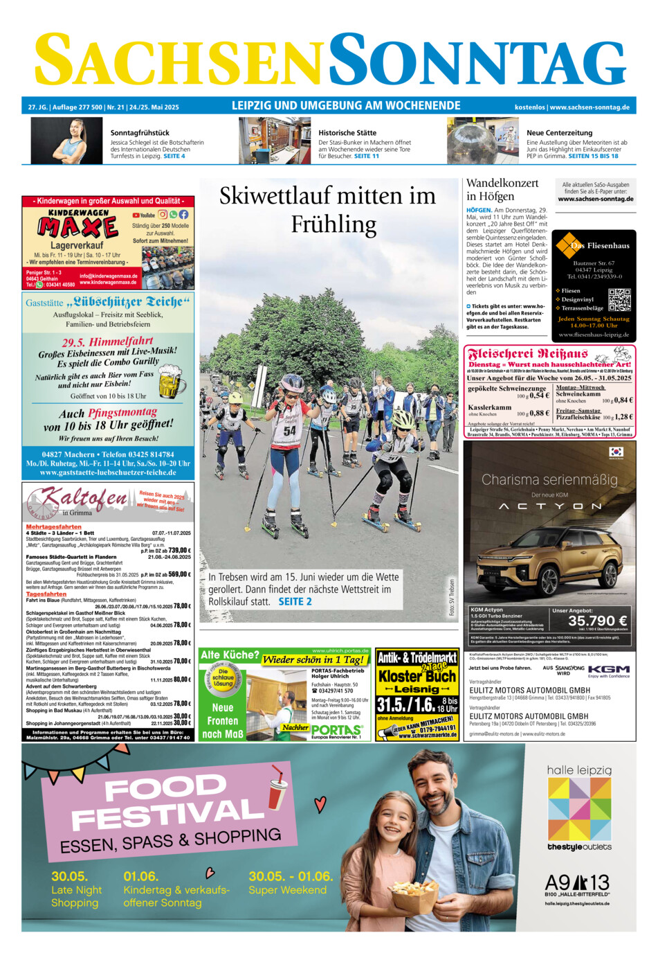 Sachsen-Sonntag Wurzen_Grimma vom Samstag, 24.05.2025