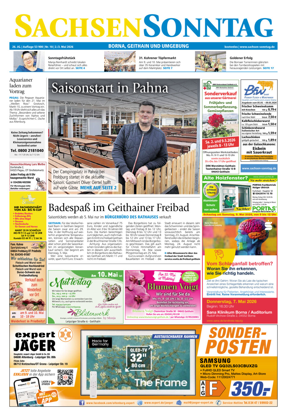 Sachsen-Sonntag Borna_Geithain vom Samstag, 02.05.2026