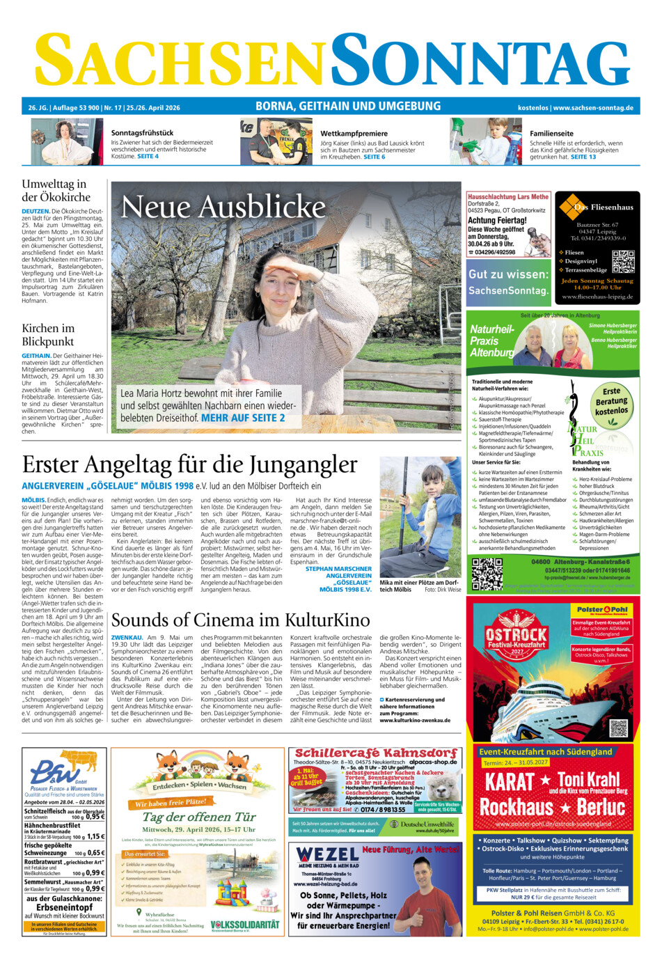 Sachsen-Sonntag Borna_Geithain vom Samstag, 25.04.2026