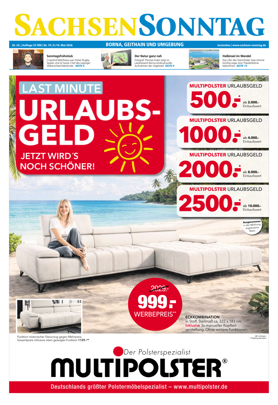Sachsen-Sonntag Borna_Geithain vom Samstag, 09.05.2026