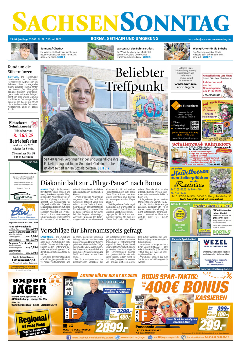 Sachsen-Sonntag Borna_Geithain vom Samstag, 05.07.2025