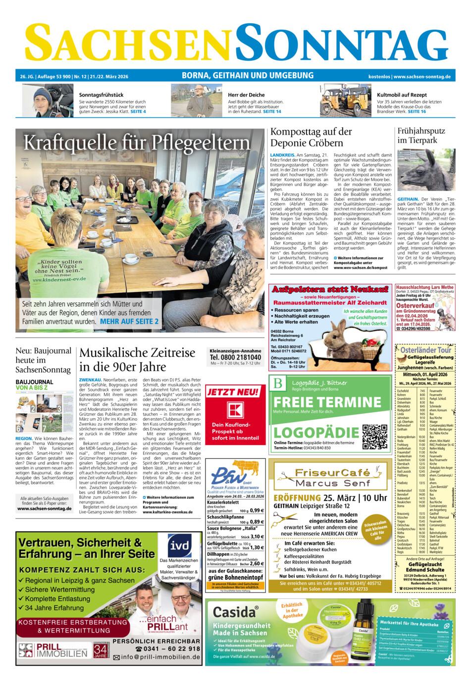 Sachsen-Sonntag Borna_Geithain vom Samstag, 21.03.2026
