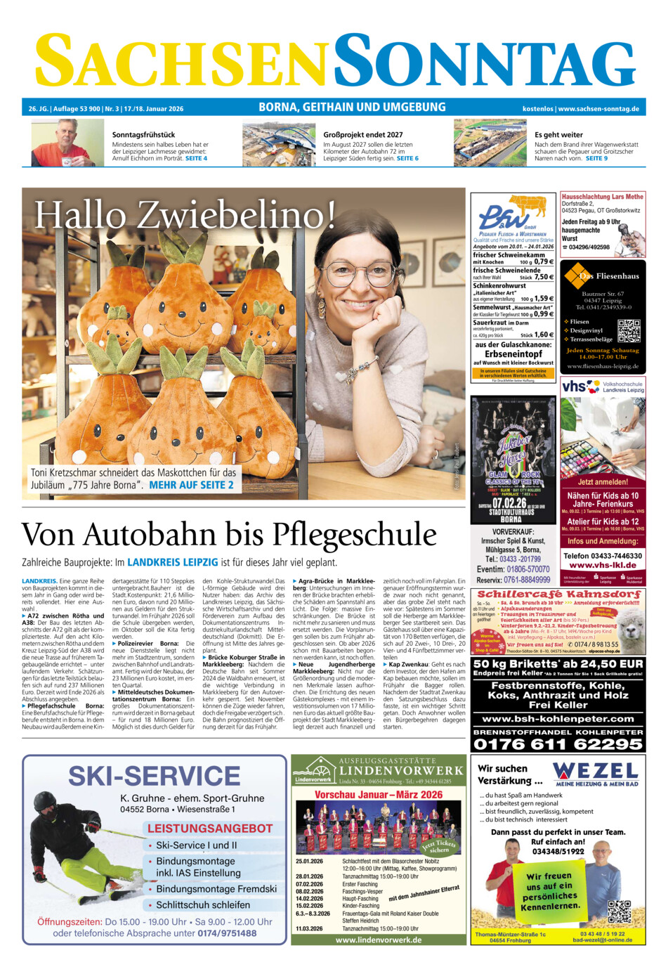 Sachsen-Sonntag Borna_Geithain vom Samstag, 17.01.2026