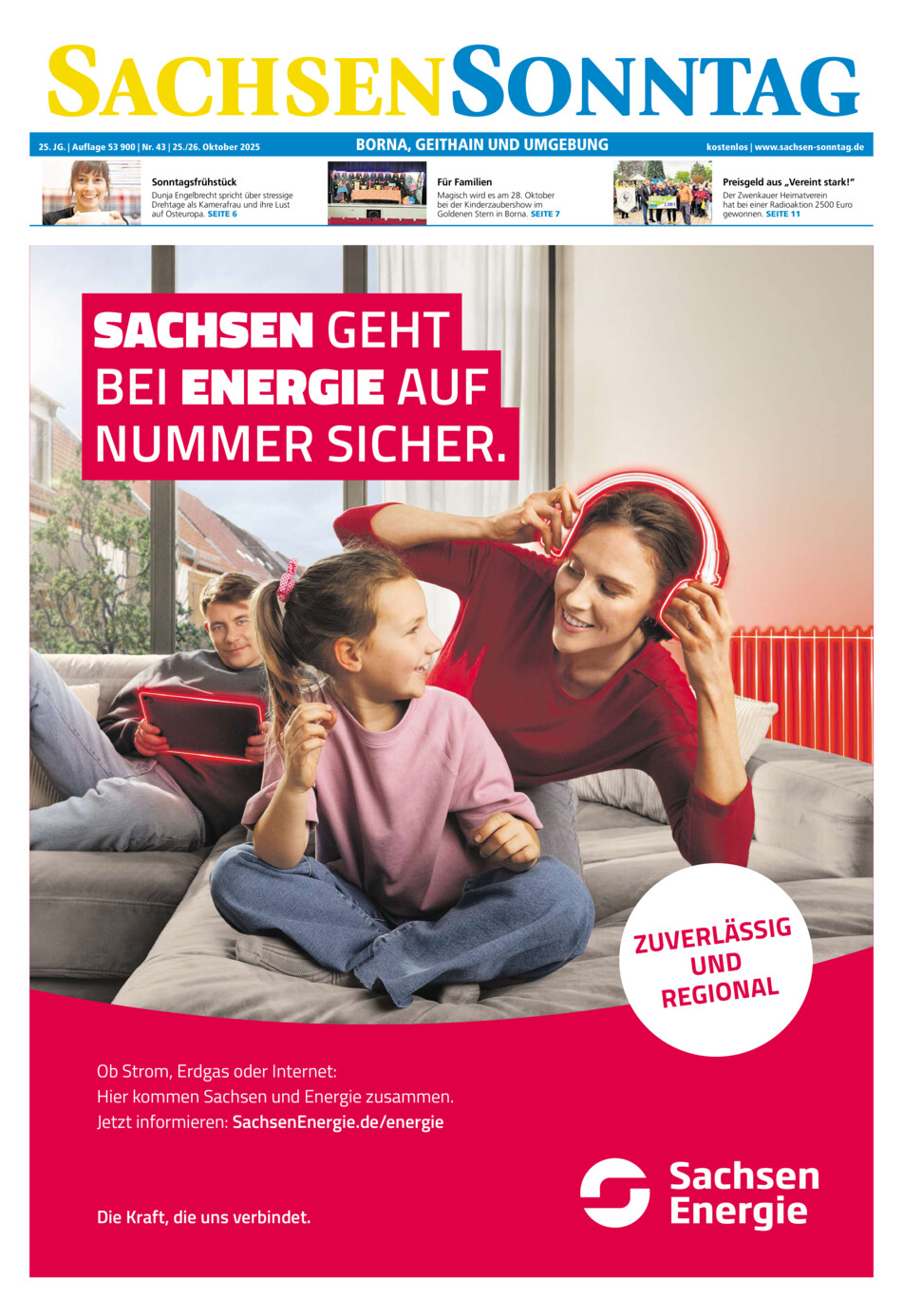 Sachsen-Sonntag Borna_Geithain vom Samstag, 25.10.2025