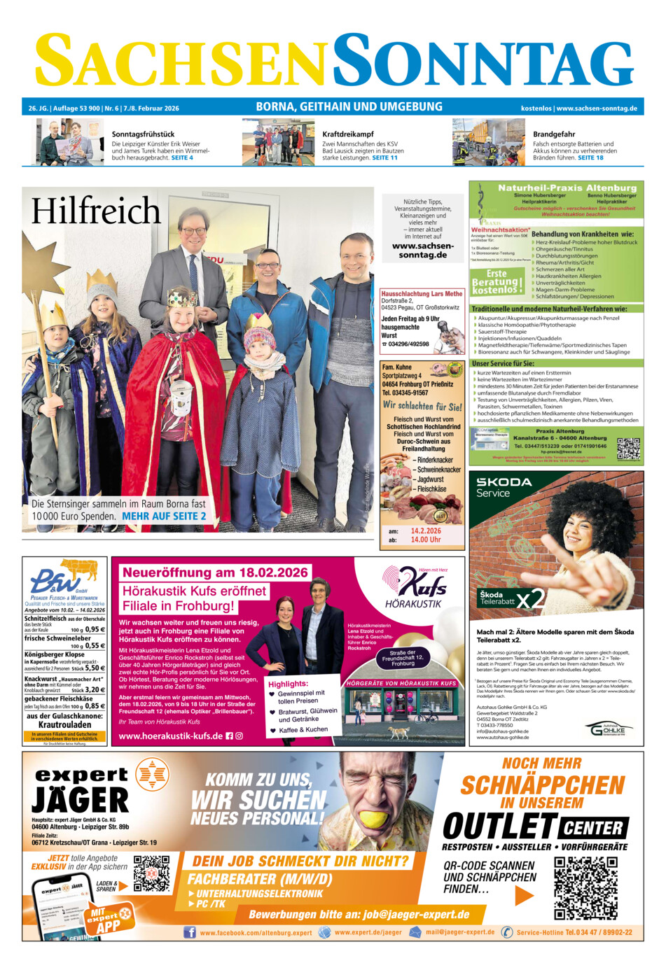 Sachsen-Sonntag Borna_Geithain vom Samstag, 07.02.2026