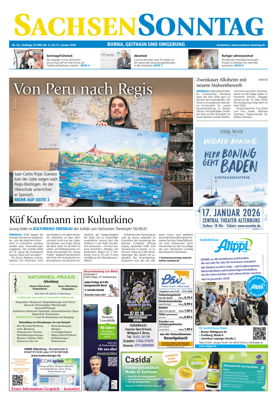 Sachsen-Sonntag Borna_Geithain vom Samstag, 10.01.2026