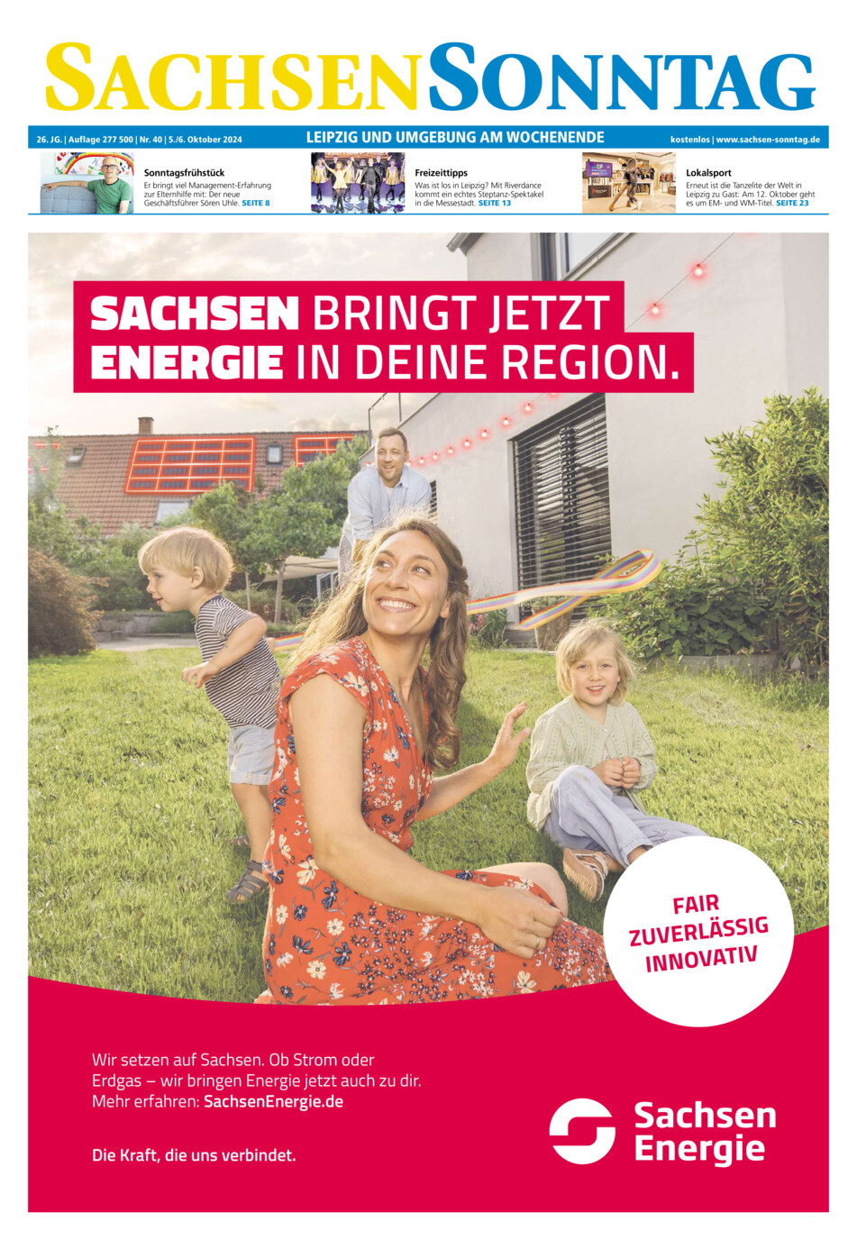 Sachsen-Sonntag Leipzig vom Samstag, 05.10.2024