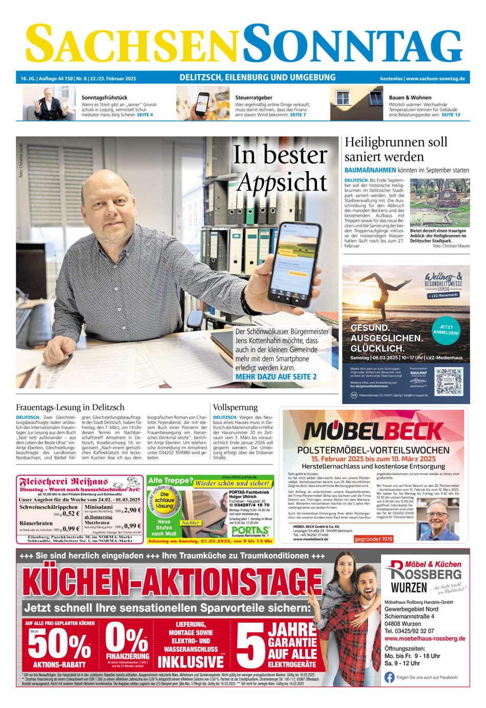 Sachsen-Sonntag Delitzsch_Eilenburg vom Samstag, 22.02.2025