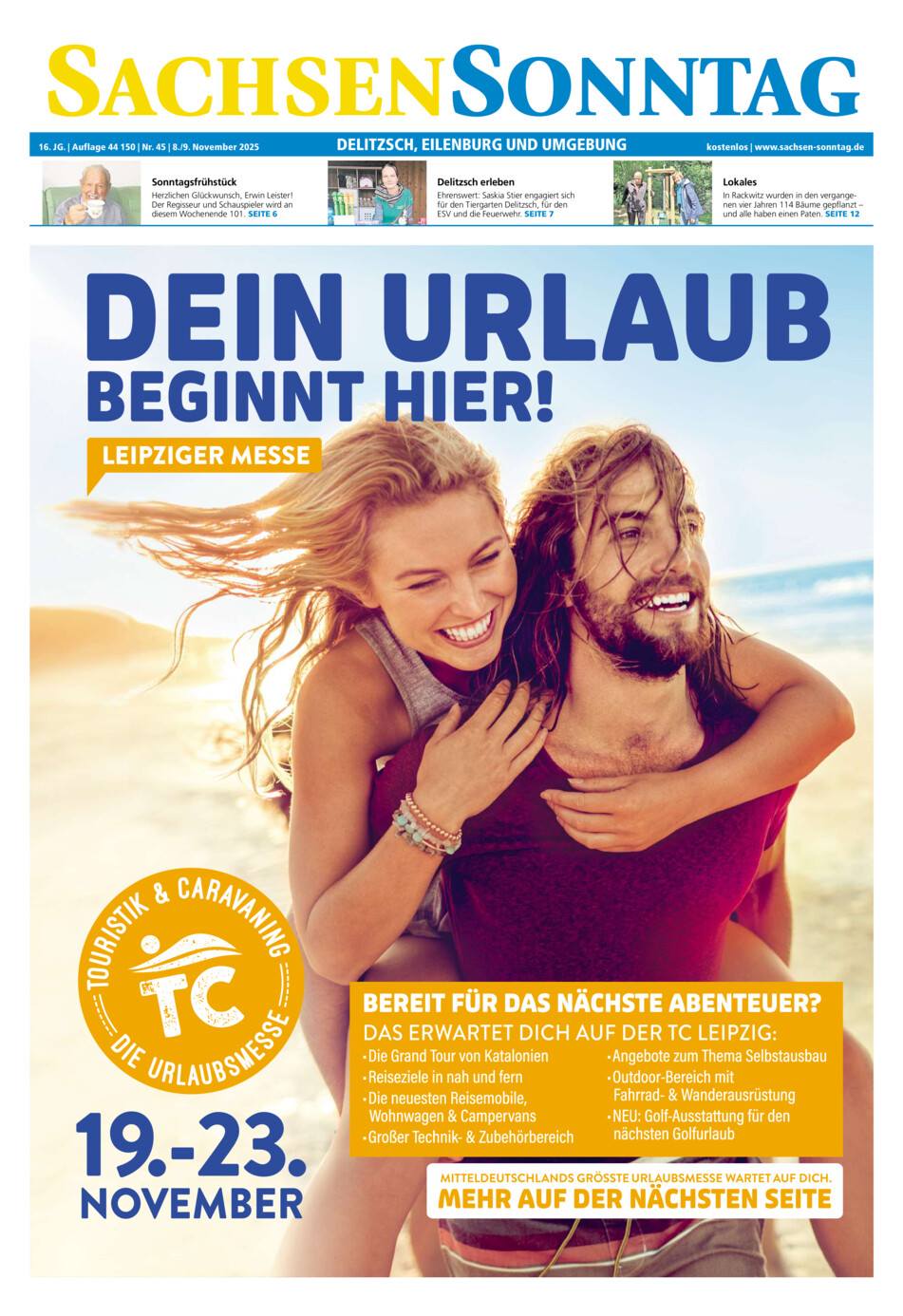 Sachsen-Sonntag Delitzsch_Eilenburg vom Samstag, 08.11.2025
