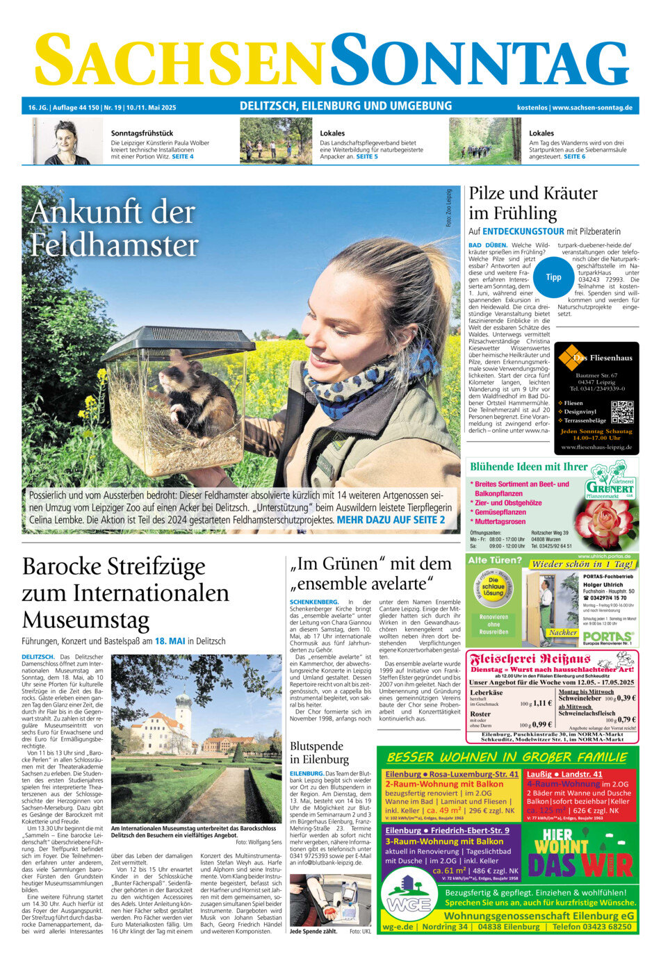 Sachsen-Sonntag Delitzsch_Eilenburg vom Samstag, 10.05.2025