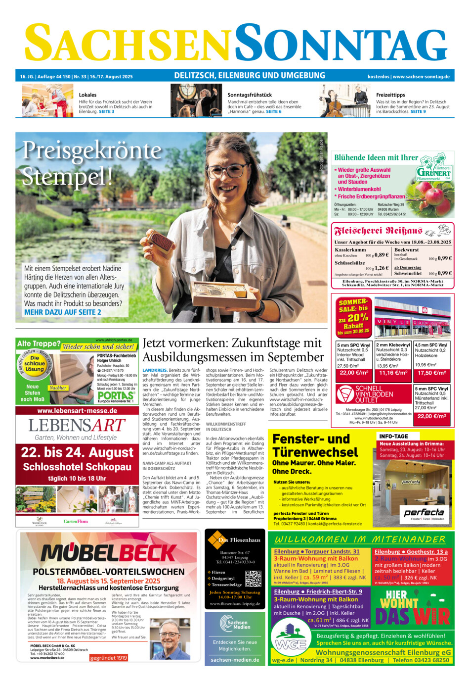 Sachsen-Sonntag Delitzsch_Eilenburg vom Samstag, 16.08.2025