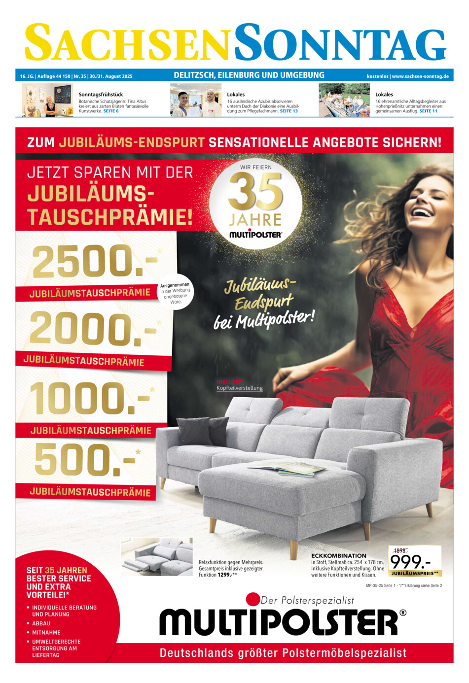 Sachsen-Sonntag Delitzsch_Eilenburg vom Samstag, 30.08.2025