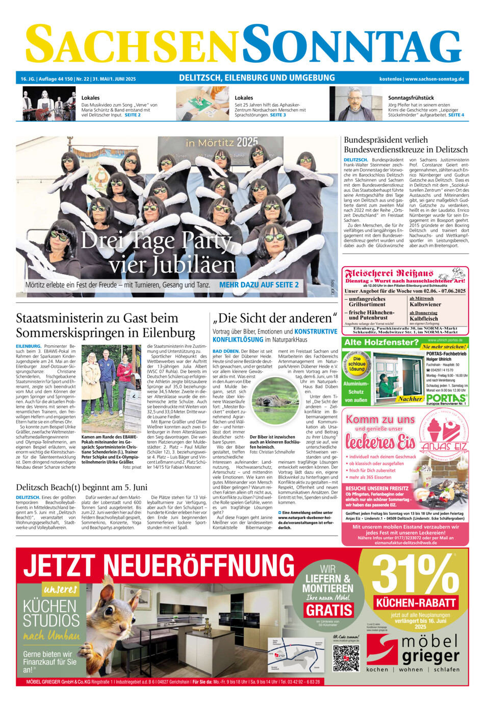 Sachsen-Sonntag Delitzsch_Eilenburg vom Samstag, 31.05.2025