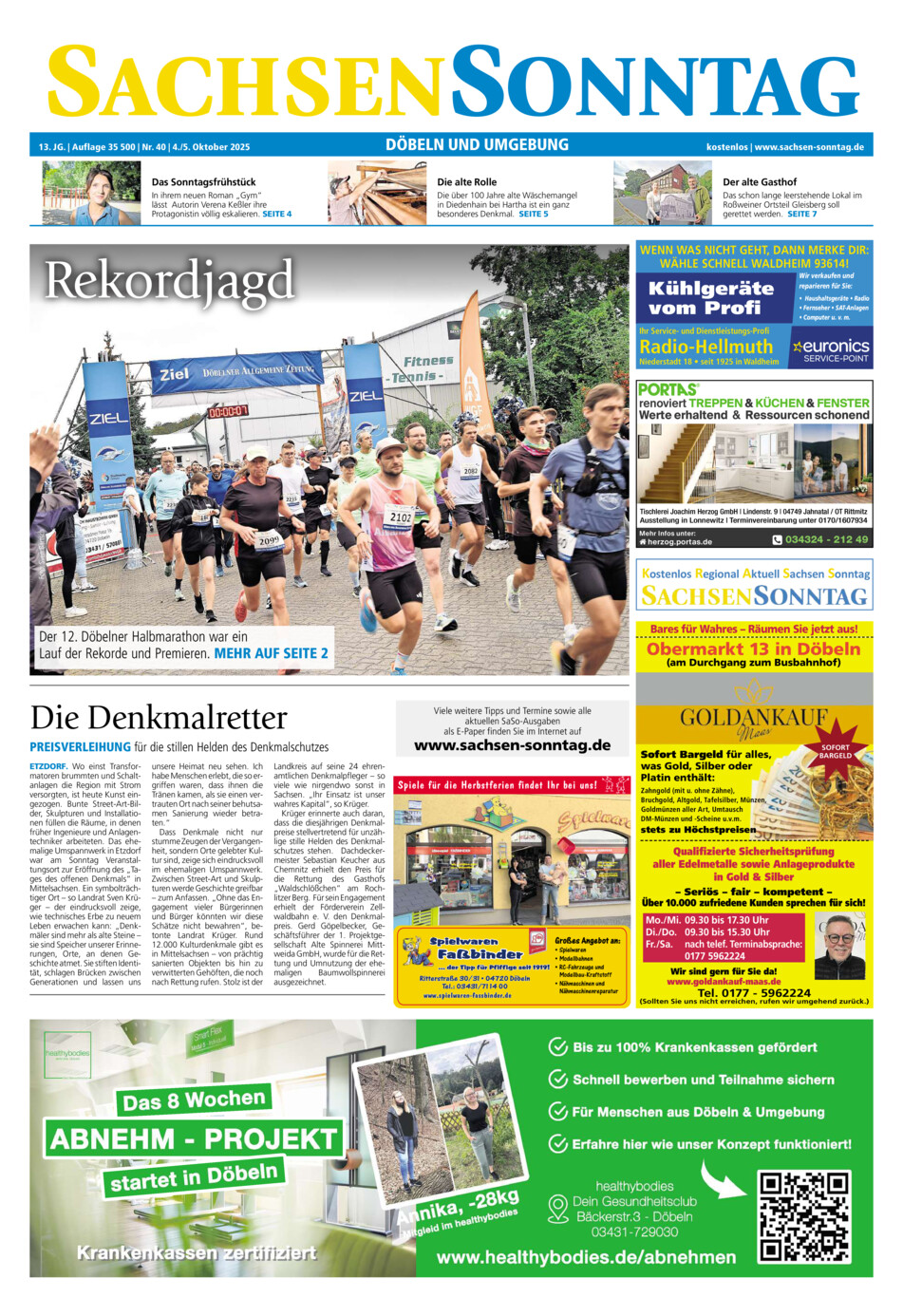Sachsen-Sonntag Doebeln vom Samstag, 04.10.2025