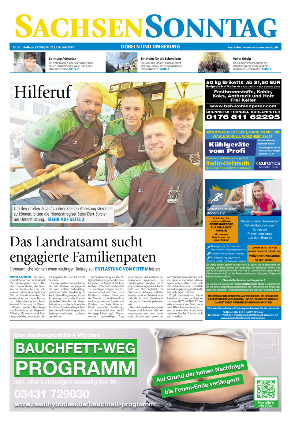 Sachsen-Sonntag Doebeln vom Samstag, 05.07.2025