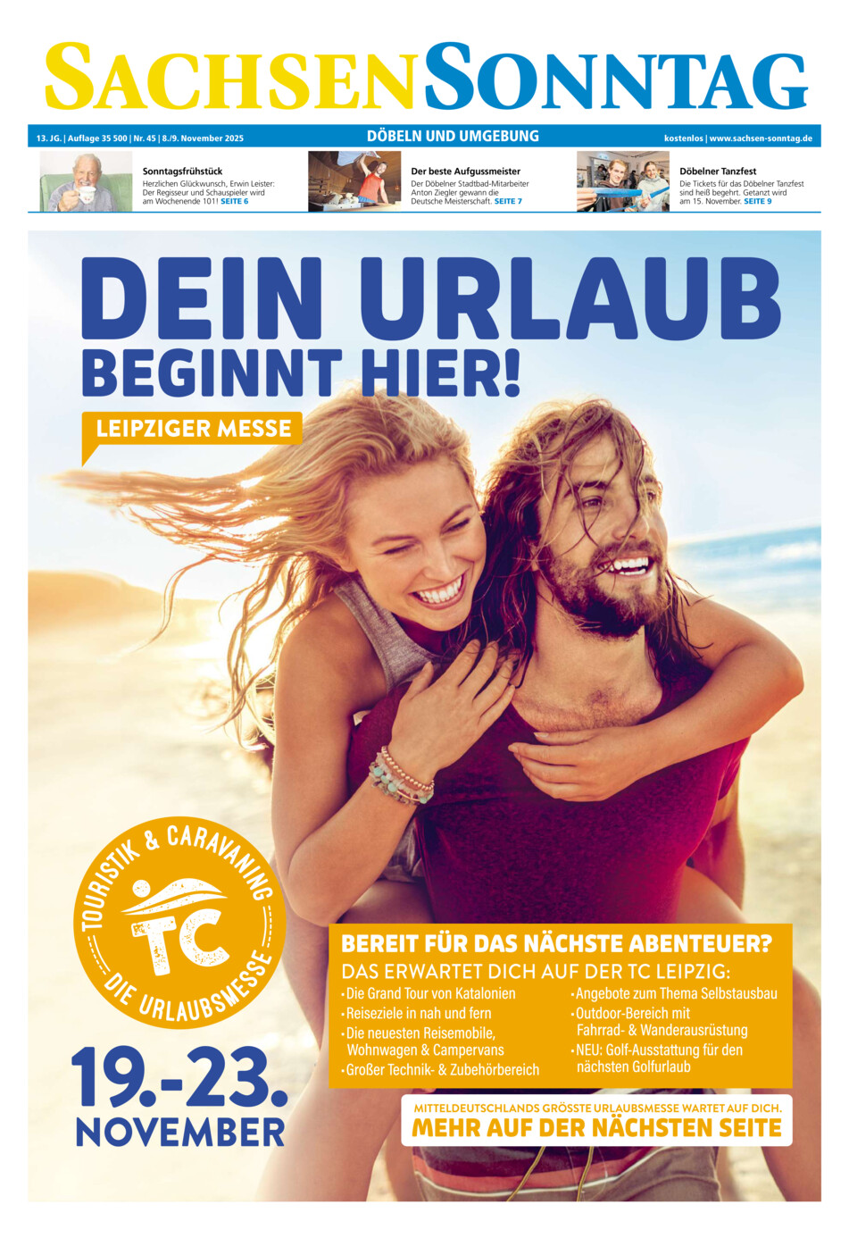 Sachsen-Sonntag Doebeln vom Samstag, 08.11.2025
