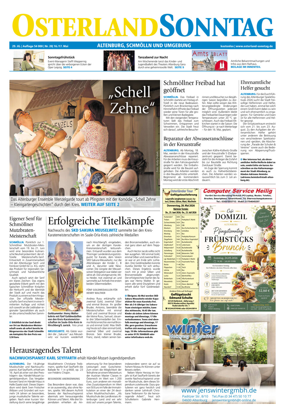 Osterland-Sonntag Altenburg_Osterland vom Samstag, 16.05.2026