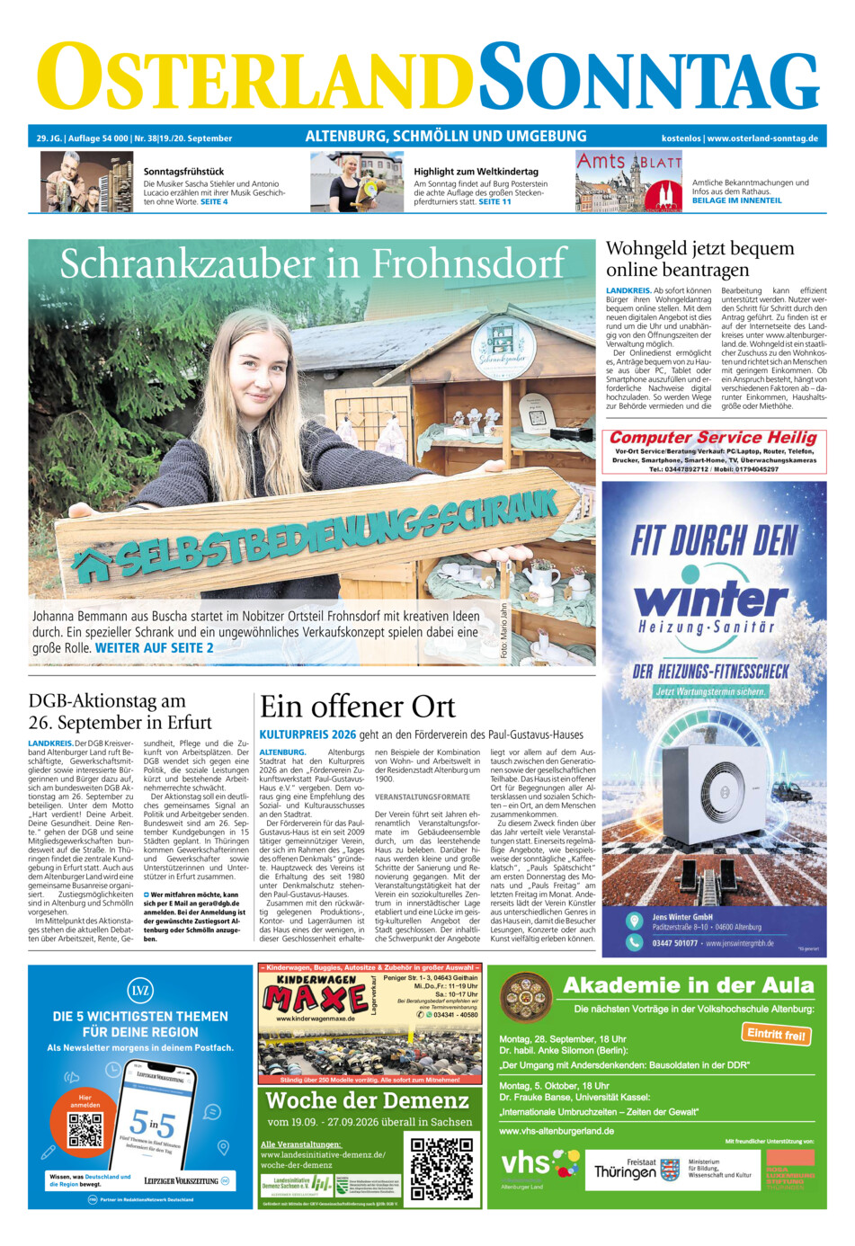 Osterland-Sonntag Altenburg_Osterland vom Samstag, 19.09.2026