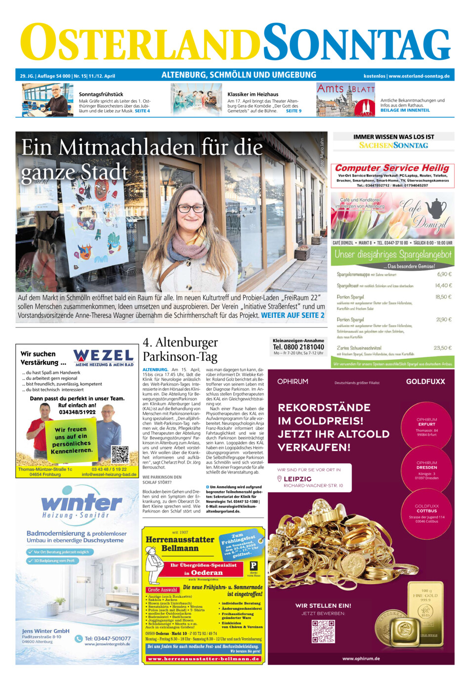 Osterland-Sonntag Altenburg_Osterland vom Samstag, 11.04.2026