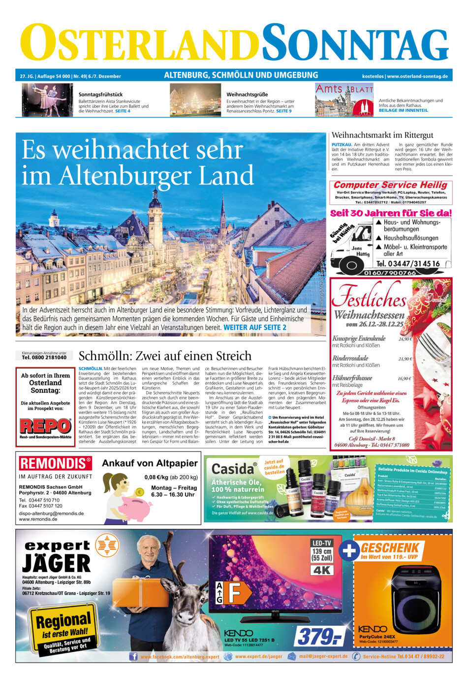 Osterland-Sonntag Altenburg_Osterland vom Samstag, 06.12.2025