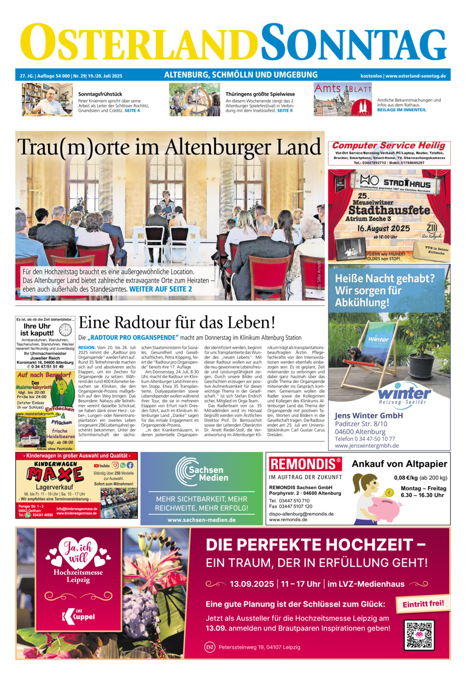 Osterland-Sonntag Altenburg_Osterland vom Samstag, 19.07.2025