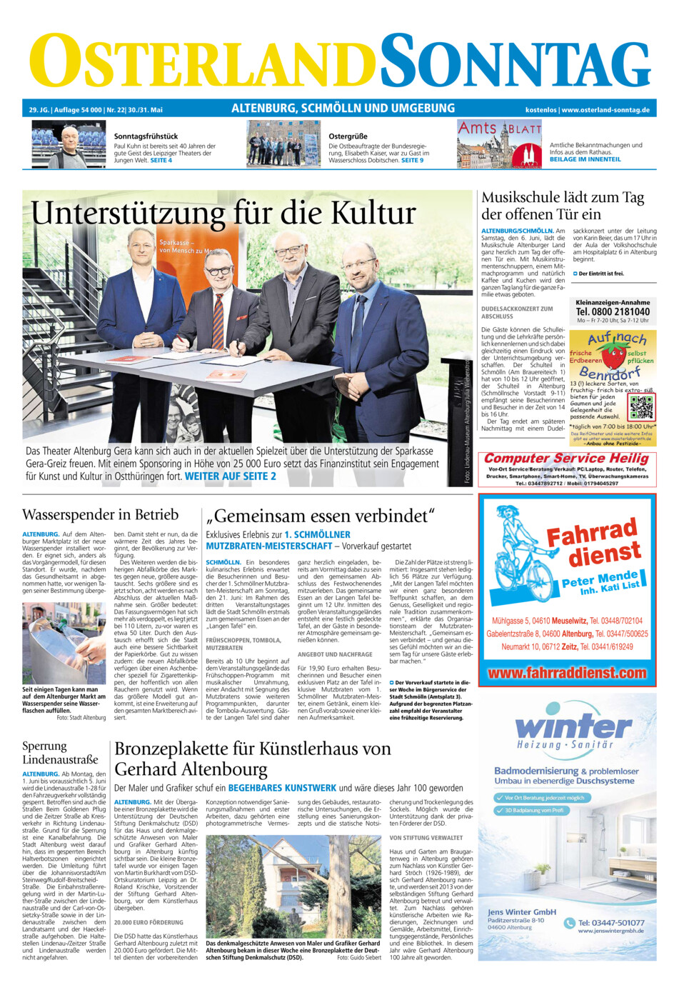Osterland-Sonntag Altenburg_Osterland vom Samstag, 30.05.2026