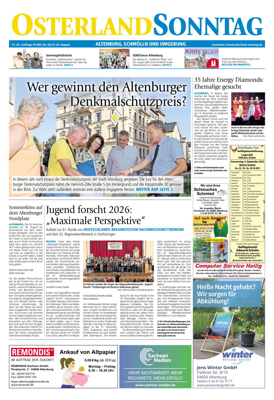 Osterland-Sonntag Altenburg_Osterland vom Samstag, 23.08.2025