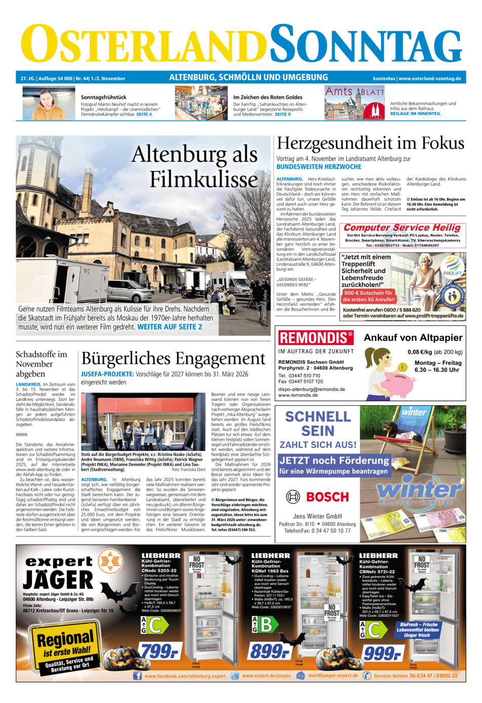 Osterland-Sonntag Altenburg_Osterland vom Samstag, 01.11.2025