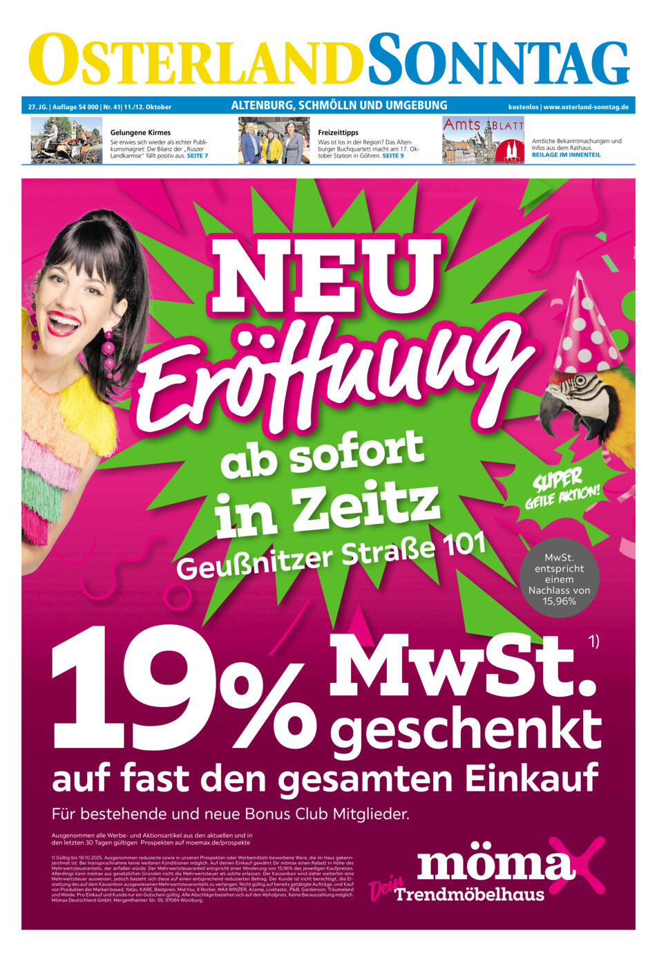Osterland-Sonntag Altenburg_Osterland vom Samstag, 11.10.2025