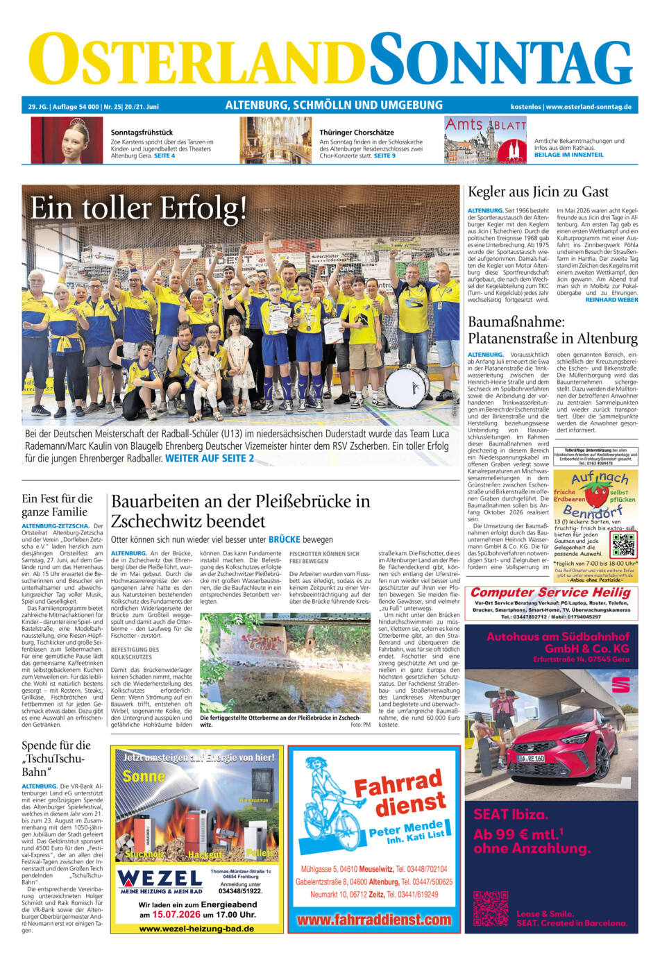 Osterland-Sonntag Altenburg_Osterland vom Samstag, 20.06.2026