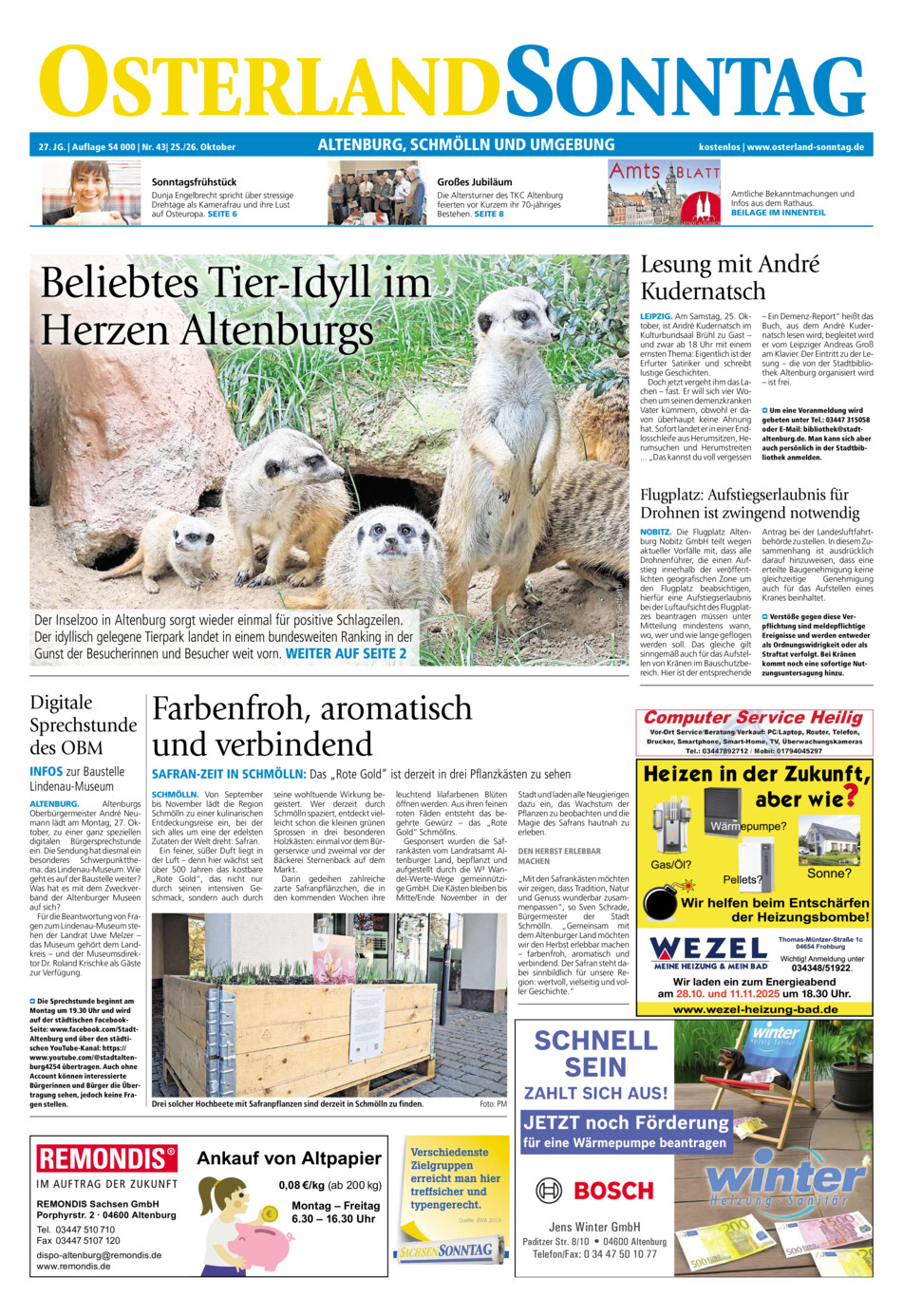Osterland-Sonntag Altenburg_Osterland vom Samstag, 25.10.2025