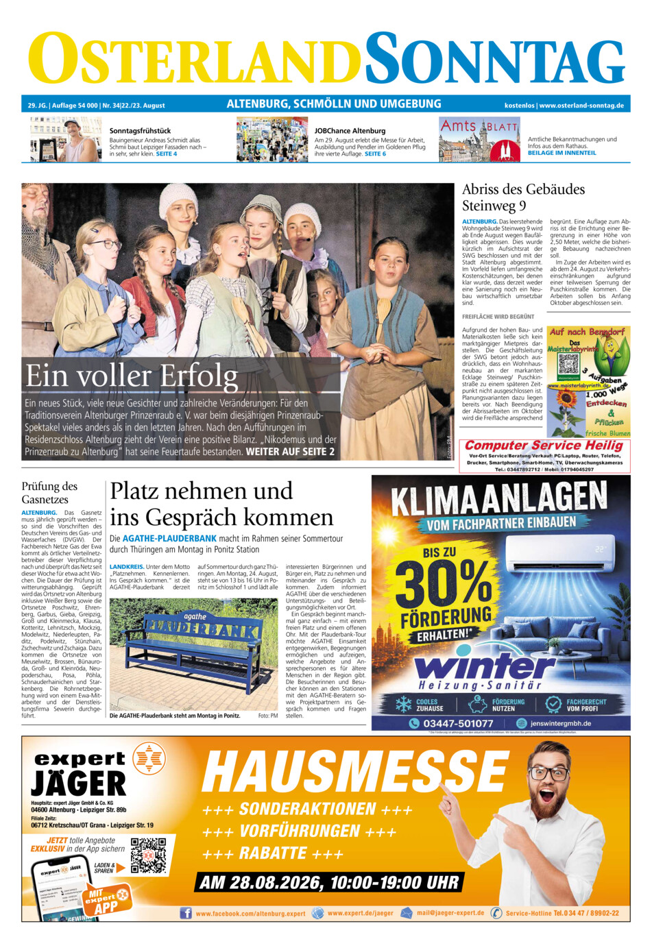 Osterland-Sonntag Altenburg_Osterland vom Samstag, 22.08.2026