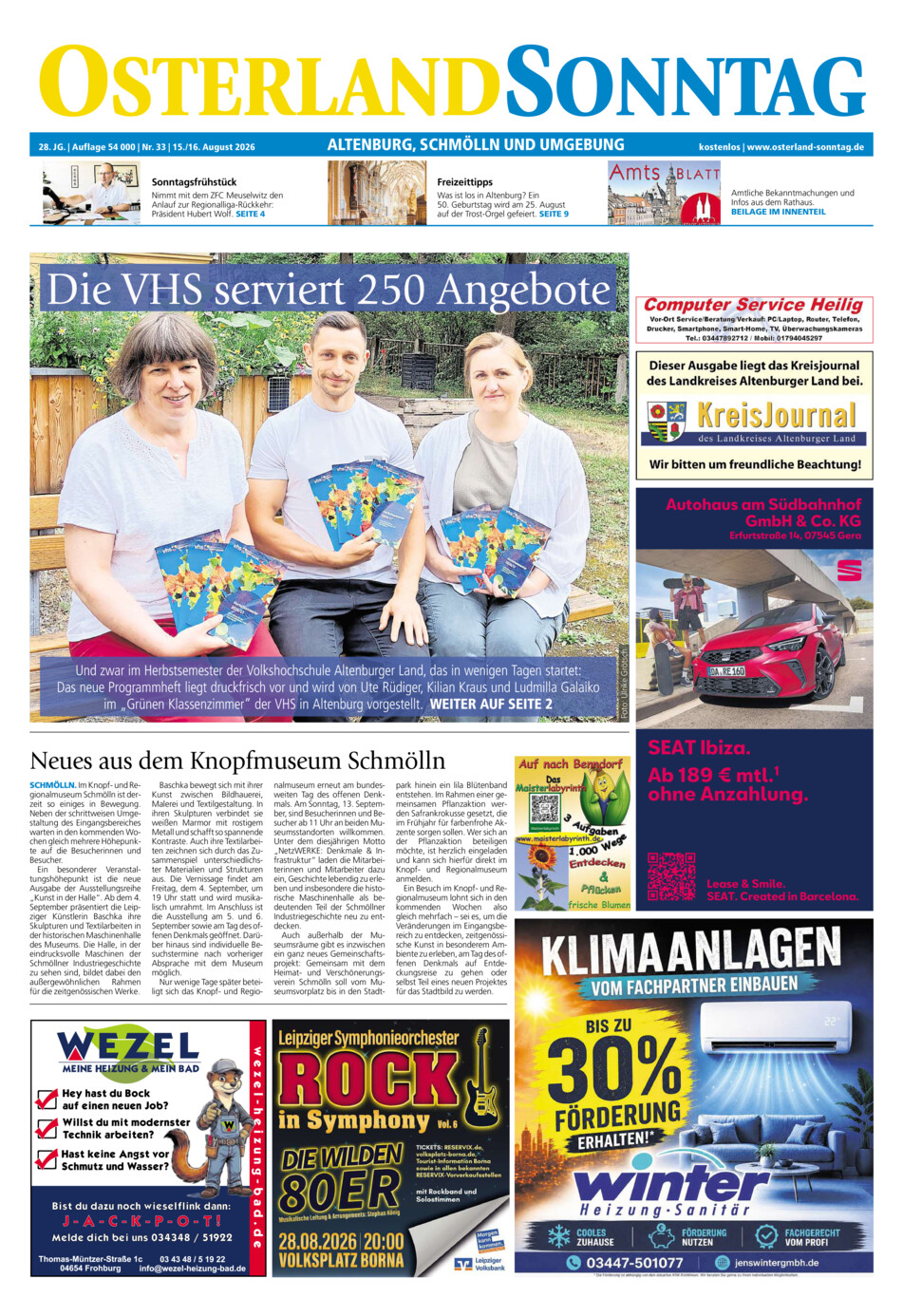 Osterland-Sonntag Altenburg_Osterland vom Samstag, 15.08.2026