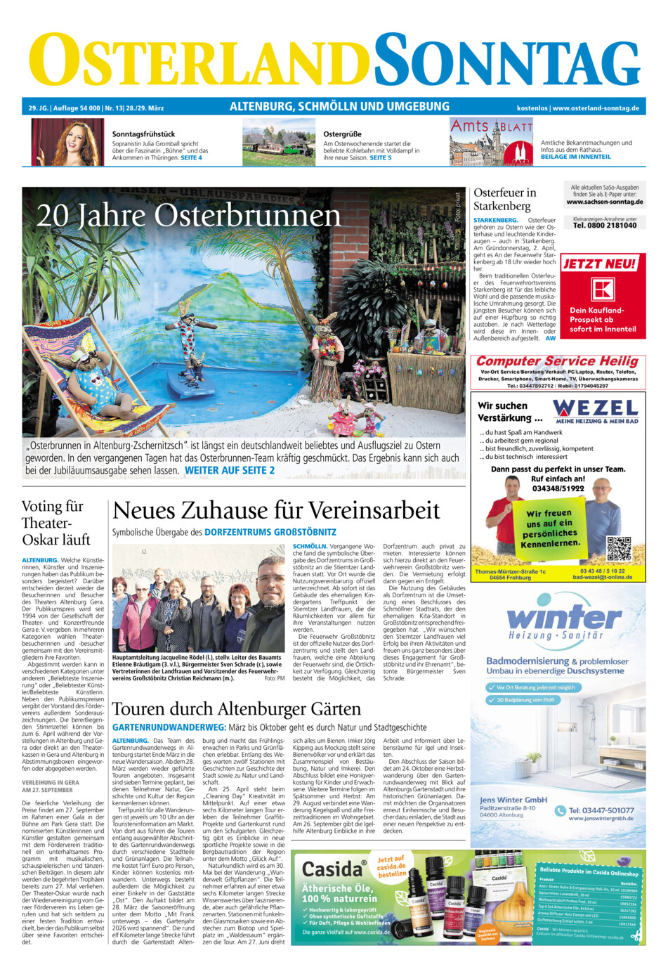 Osterland-Sonntag Altenburg_Osterland vom Samstag, 28.03.2026