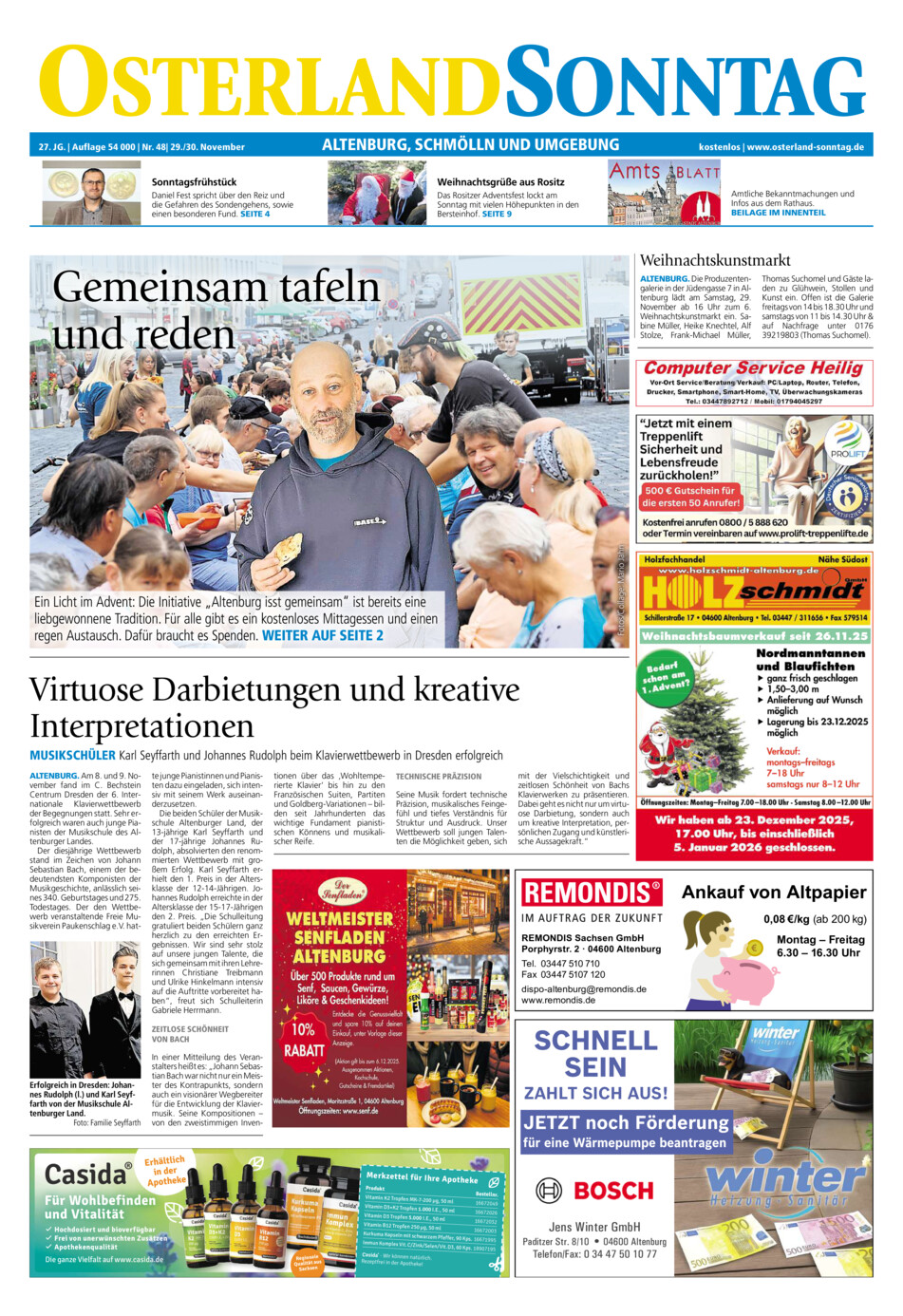 Osterland-Sonntag Altenburg_Osterland vom Samstag, 29.11.2025