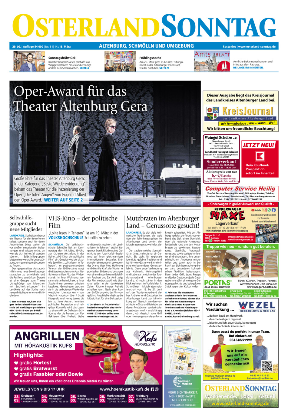 Osterland-Sonntag Altenburg_Osterland vom Samstag, 14.03.2026